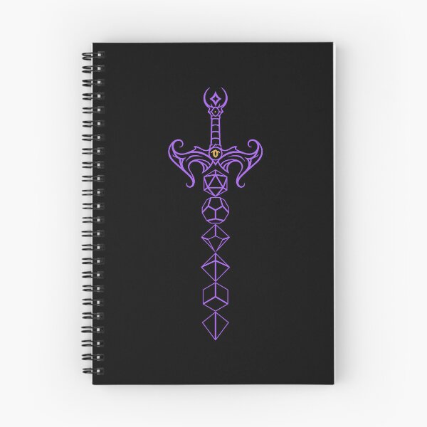 Item preview, Polyhedral Dice Sword of the Warlock designed and sold by pixeptional.
