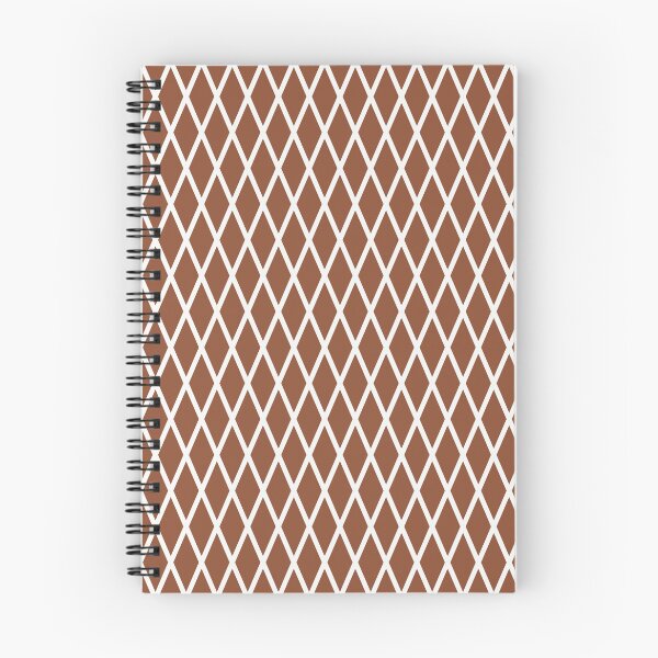 Item preview, Copper And White Lattice Pattern designed and sold by pattern-archive.