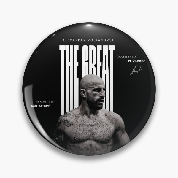 Item preview, Alexander Volkanovski Motivational Quote Portrait designed and sold by SuccessInsanity.