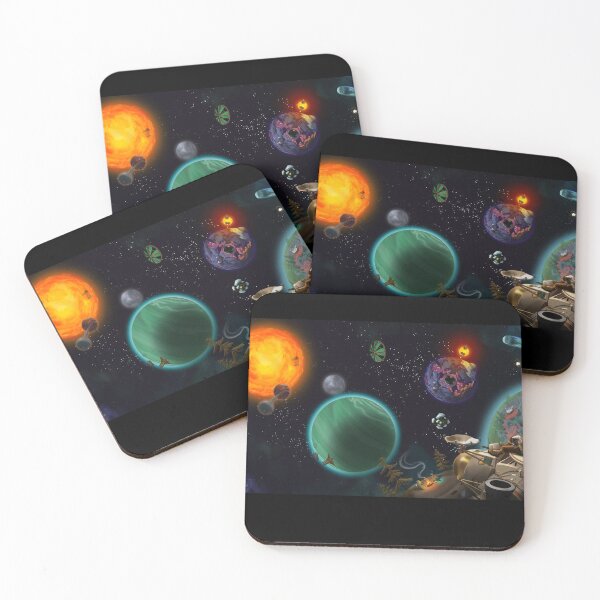 Item preview, Outer Wilds Space Exploration Scene – Indie Game Landscape designed and sold by · GAMING SOUL ·.