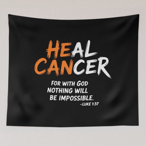 Item preview, He Can Heal Cancer designed and sold by SapfireStuArt.