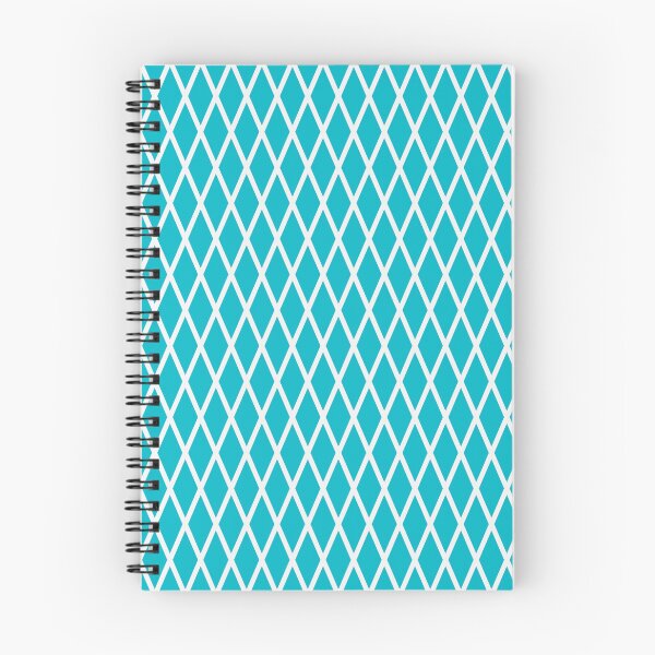 Item preview, Cyan And White Lattice Pattern designed and sold by pattern-archive.