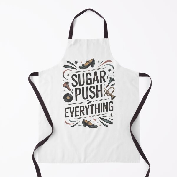 Item preview, Retro Swing Dance Poster – Sugar Push over Everything designed and sold by Graphicarium Shop.