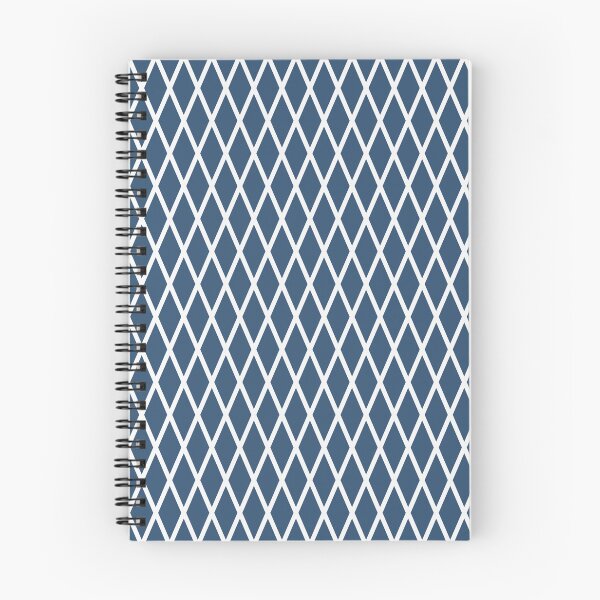 Item preview, Denim And White Lattice Pattern designed and sold by pattern-archive.