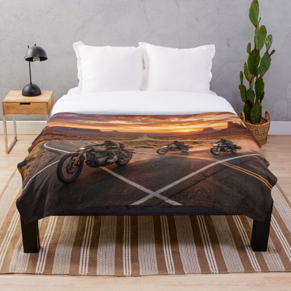 Item preview, Wild West Motorcycle Road Trip at Sunset designed and sold by Quiet life.