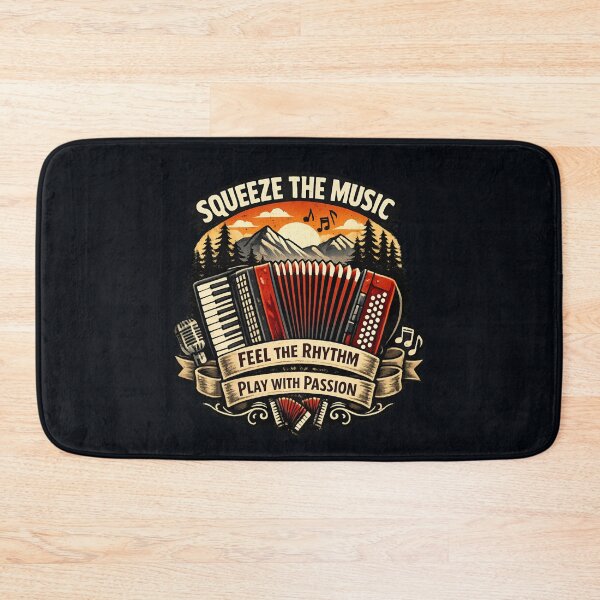 Item preview, Squeeze The Music - Accordion Player Vintage Sunset  designed and sold by SidTastic .
