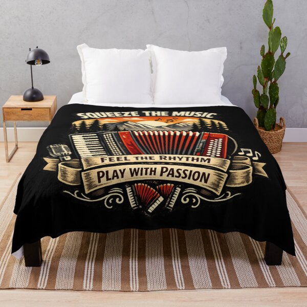 Item preview, Squeeze The Music - Accordion Player Vintage Sunset designed and sold by SidTastic .