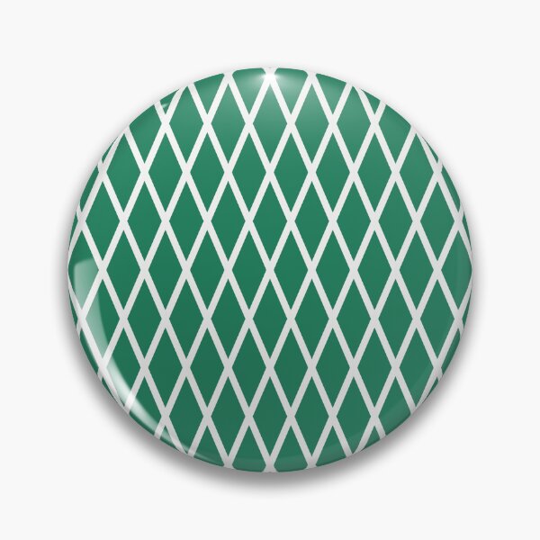 Item preview, Green And White Lattice Pattern designed and sold by pattern-archive.