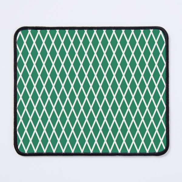 Item preview, Green And White Lattice Pattern designed and sold by pattern-archive.