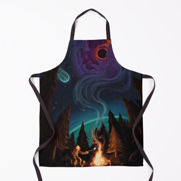 Item preview, Outer Wilds marshmallow campfire Space  Scene – Indie Game Landscape designed and sold by · GAMING SOUL ·.
