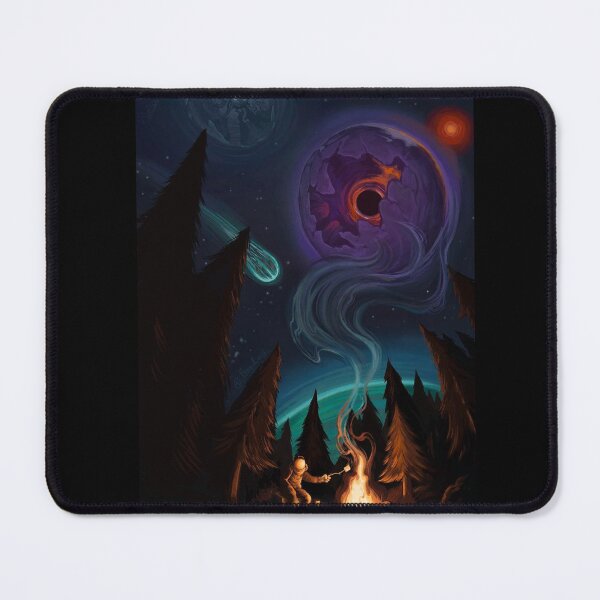 Item preview, Outer Wilds marshmallow campfire Space  Scene – Indie Game Landscape designed and sold by · GAMING SOUL ·.