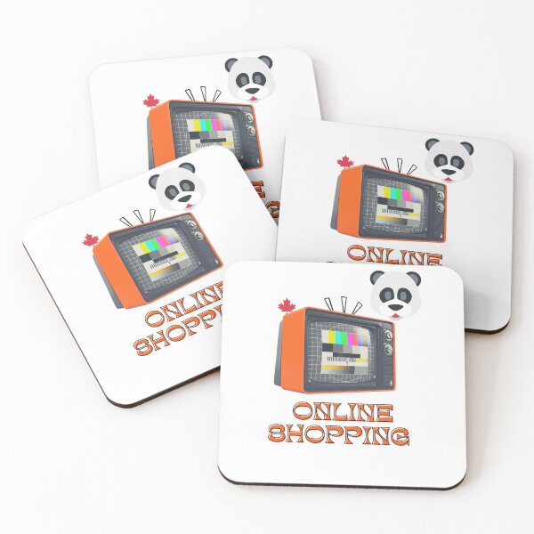 Item preview, Online shopping shown in Panda and TV designed and sold by vibecraft_studio2.