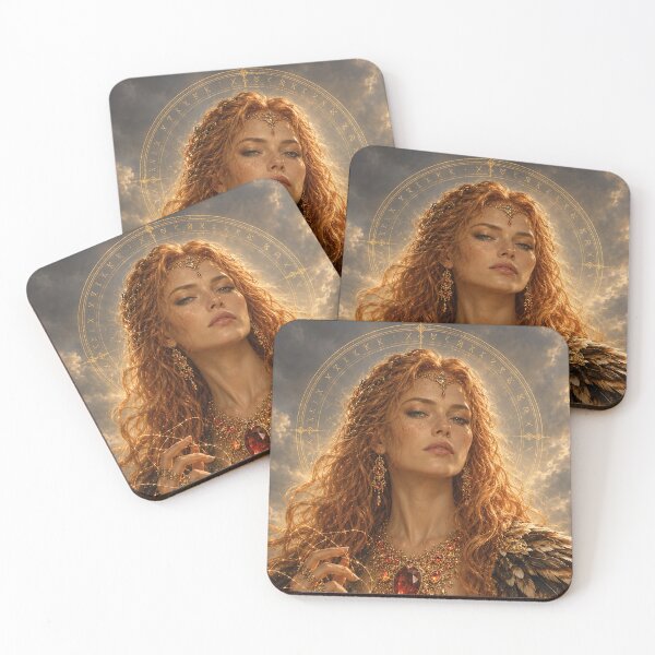 Item preview, Freyja: Brísingamen | Norse Goddess Fantasy Art Print designed and sold by TheOuroborean.