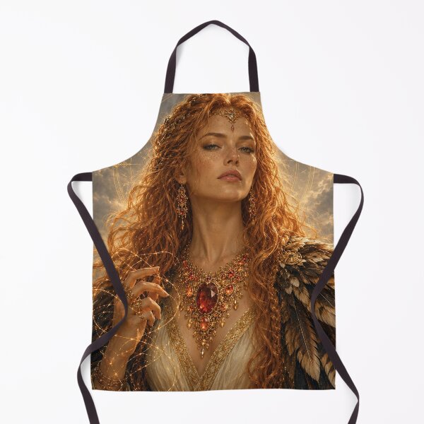 Item preview, Freyja: Brísingamen | Norse Goddess Fantasy Art Print designed and sold by TheOuroborean.