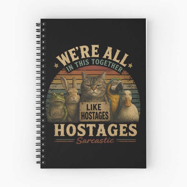 Item preview, We're All in This Together Like Hostages Sarcastic designed and sold by Majerdesign.
