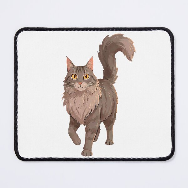 Item preview, Maine Coon Mood #06: Confident Walk designed and sold by Quiet Joy Studio.
