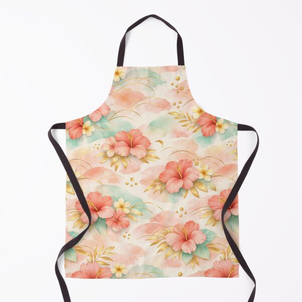 Item preview, Coral Hibiscus Tropical Floral Pattern designed and sold by Ve state official.
