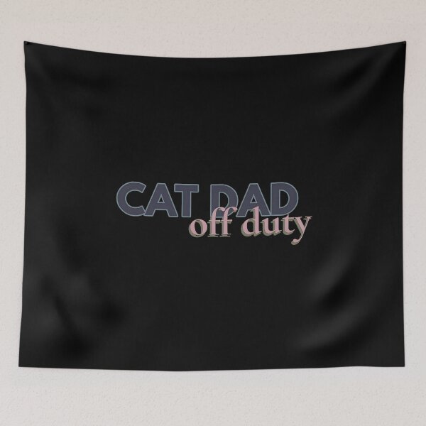 Item preview, Cat Dad Off Duty Cool Pet Owner Shirt designed and sold by StranHabesre51.