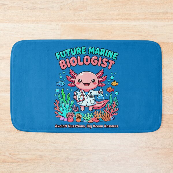 Item preview, Future Marine Biologist Cute Axolotl designed and sold by DesignedByMarty.