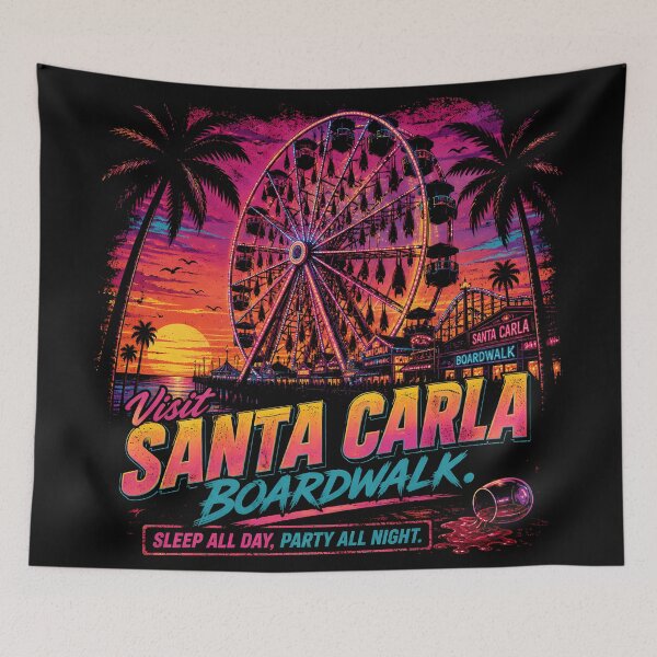 Item preview, Santa Carla Boardwalk Ad designed and sold by agearb.