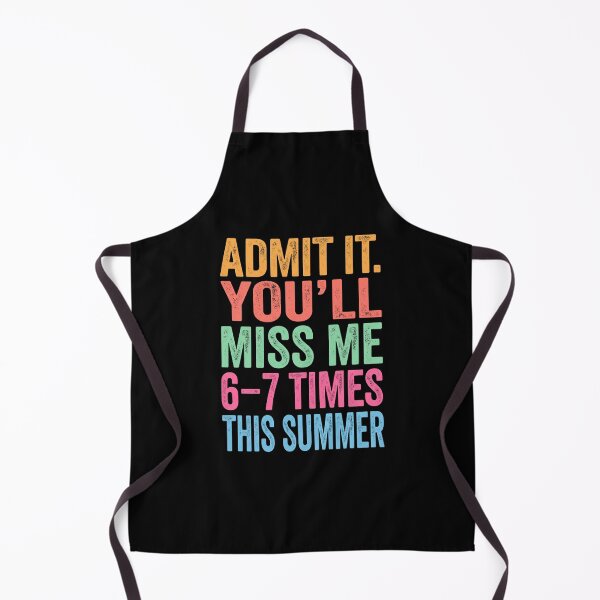 Item preview, Admit It You’ll Miss Me 6-7 Times This Summer Holiday Retro Beach designed and sold by dudelinart.