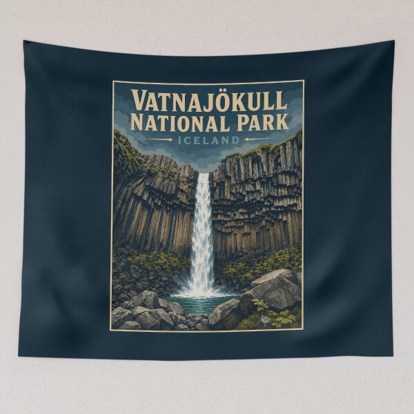 Item preview, Vatnajökull National Park - Iceland designed and sold by GoodOldVintage.