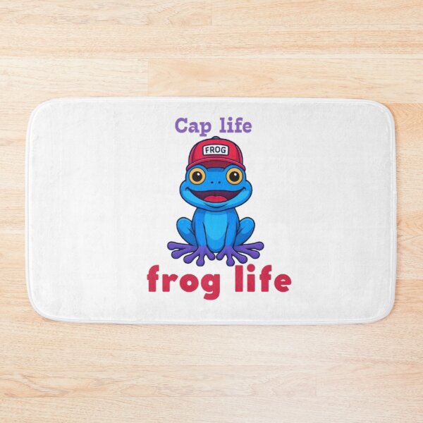 Item preview, Frog with Baseball Hat designed and sold by syndia2209.