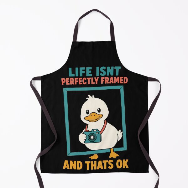 Item preview, Life Isnt Perfectly Framed And Thats OK Duck Photographer designed and sold by TeeTimeTreasure.
