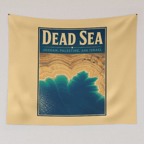 Item preview, Dead Sea - Jordan, Palestine, and Israel designed and sold by GoodOldVintage.
