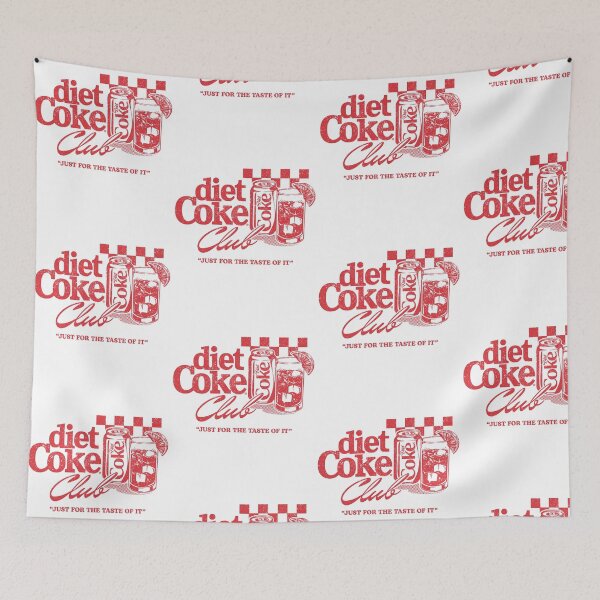 Item preview, Diet Coke Club Retro Soda Lover Vintage Aesthetic Graphic designed and sold by KAWKAW-DRHM.