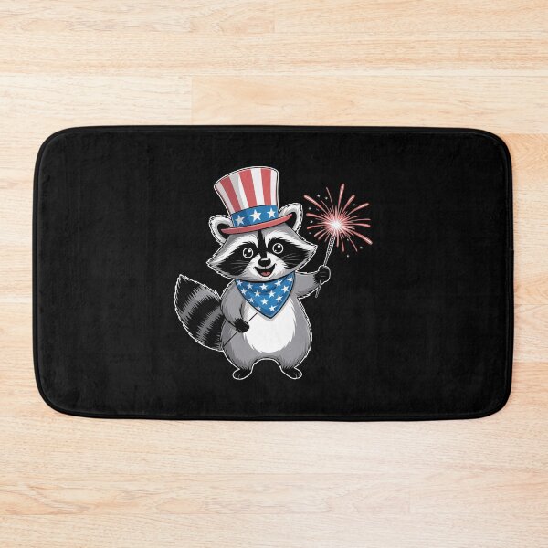 Item preview, USA Raccoon 4th Of July – Patriotic Funny designed and sold by titanosdesign.