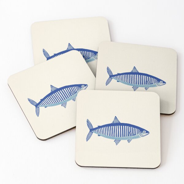 Item preview, ABSTRACT SARDINE – Modern Home Art Print designed and sold by MarkedArtPrints.