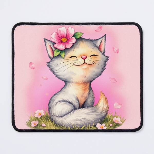 Item preview, Kittens in a meadow designed and sold by sweta_r.art.