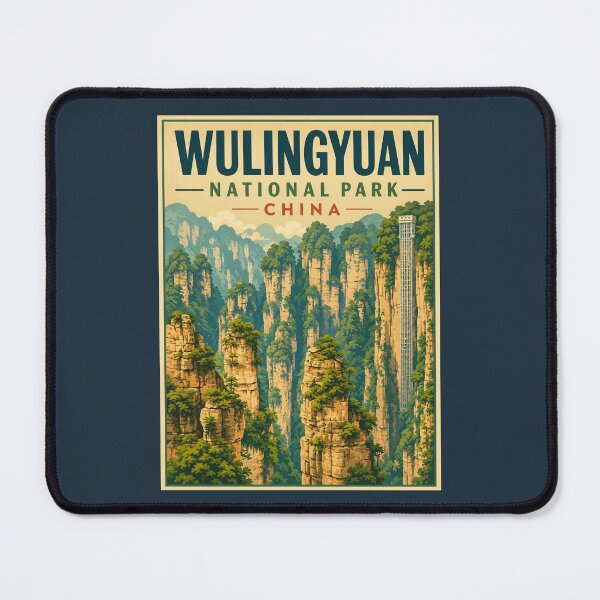 Item preview, Wulingyuan National Park - China designed and sold by GoodOldVintage.