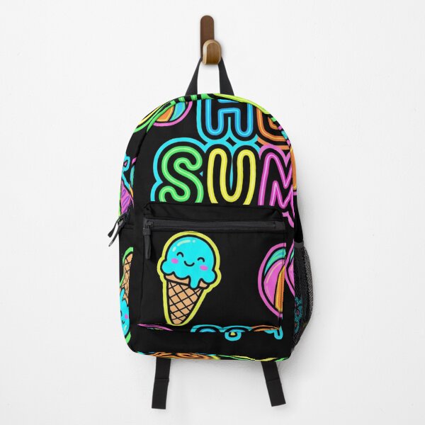 Item preview, Hello Summer 90s Neon Retro Beach Vacation designed and sold by TeNovaStudio.