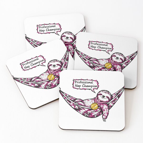 Item preview, Professional Nap Champion Sleepy Sloth designed and sold by XYZ LAB by Jesuperman.