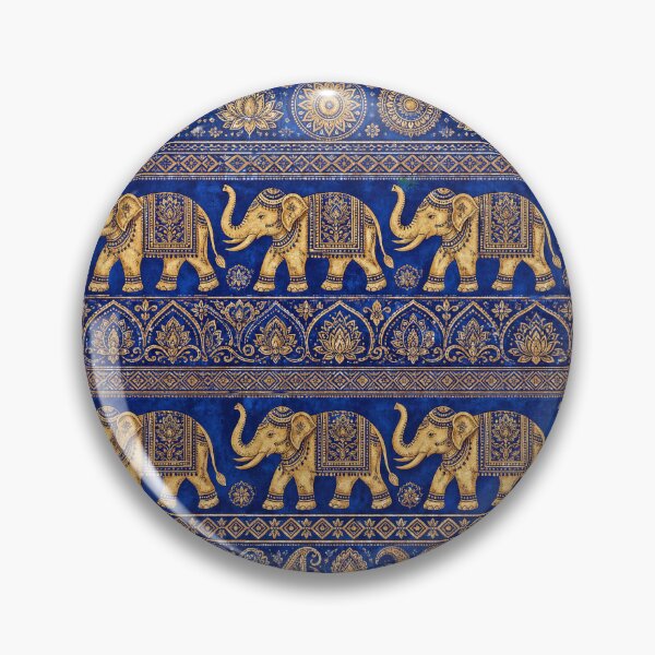 Item preview, Golden Elephants Parade designed and sold by JacquiTaylorArt.