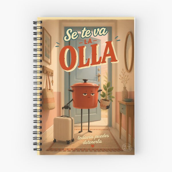 Item preview, Se Te Va La Olla — Funny Spanish Pot Poster designed and sold by Olha Kara Art.