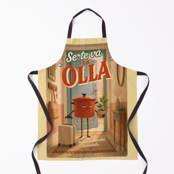 Item preview, Se Te Va La Olla — Funny Spanish Pot Poster designed and sold by Olha Kara Art.