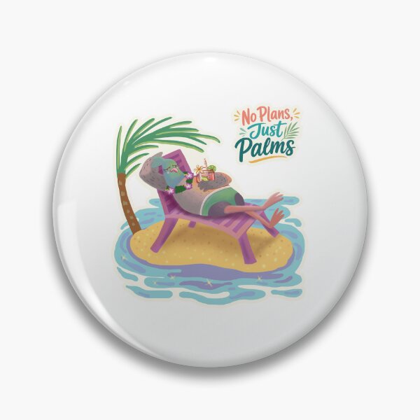 Item preview, Sin planes, solo palmeras, vacaciones en paloma designed and sold by FaliushART.