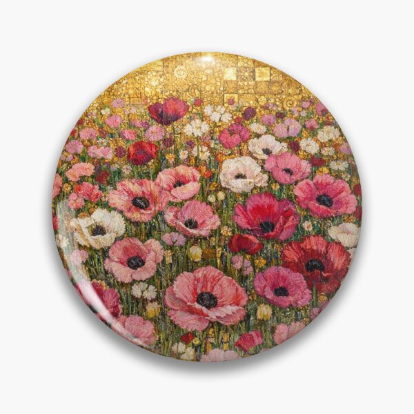 Item preview, Golden Mosaic Poppy Field Floral designed and sold by Owcomm.