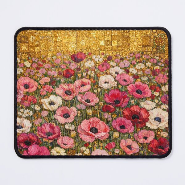 Item preview, Golden Mosaic Poppy Field Floral designed and sold by Owcomm.