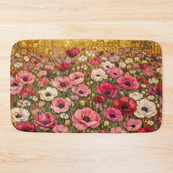 Item preview, Golden Mosaic Poppy Field Floral designed and sold by Owcomm.