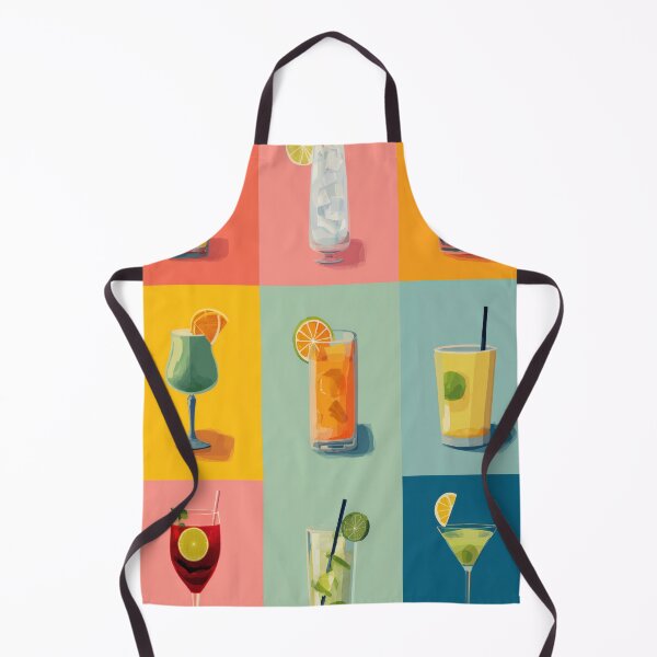 Item preview, MANY DRINKS – Modern Home Art Print designed and sold by MarkedArtPrints.