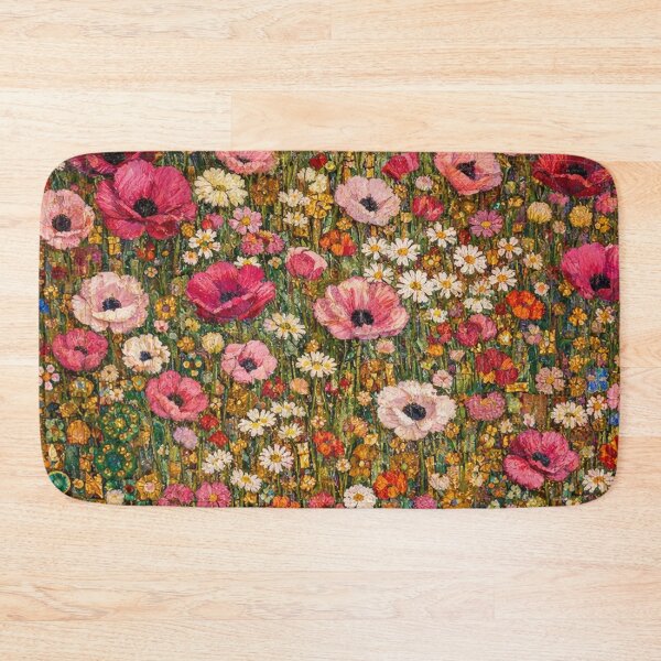Item preview, Wildflower Poppy Field Oil Painting Impressionist Floral Meadow designed and sold by Owcomm.