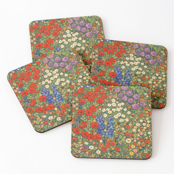 Item preview, Vibrant Mosaic Wildflower Garden Oil Painting Style designed and sold by Owcomm.
