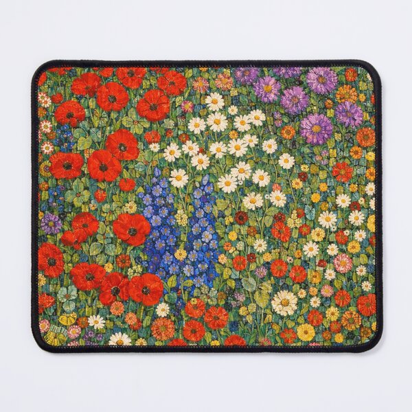 Item preview, Vibrant Mosaic Wildflower Garden Oil Painting Style designed and sold by Owcomm.