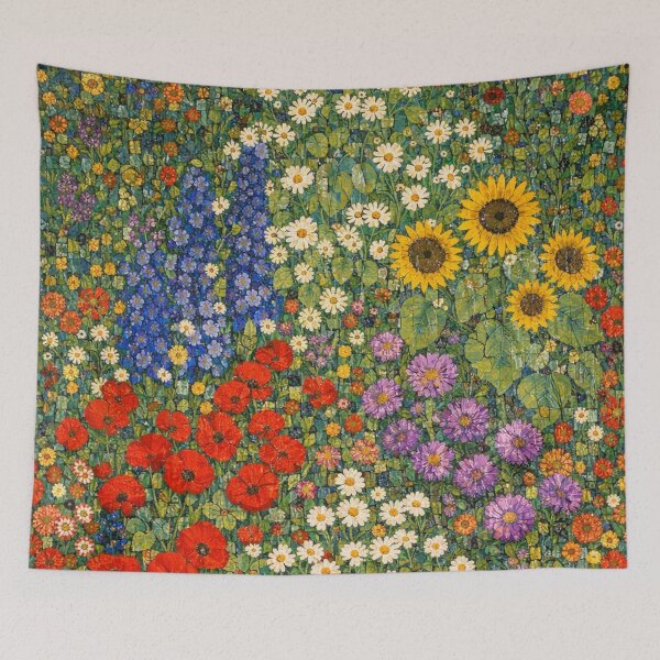 Item preview, Mosaic Flower Garden Oil Painting designed and sold by Owcomm.