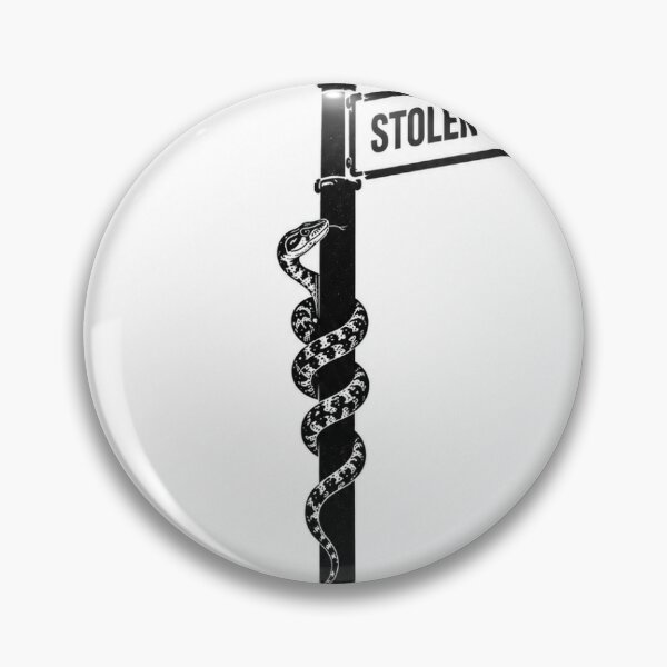 Item preview, Stolen Land Sign (With Python) designed and sold by DJKirraArt.