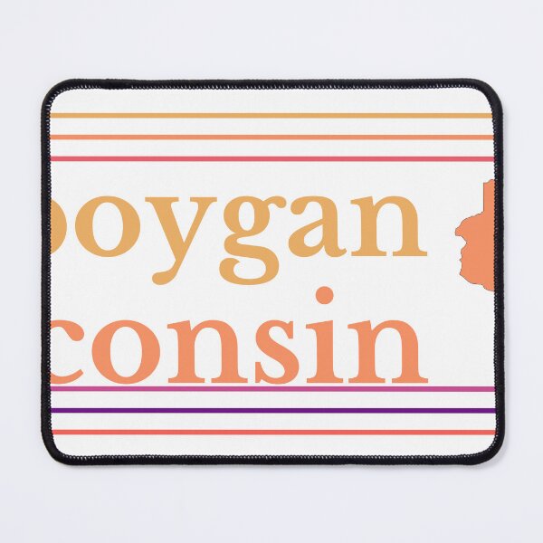 Item preview, Sheboygan Wisconsin City Marked On Map designed and sold by TheIconSmith.